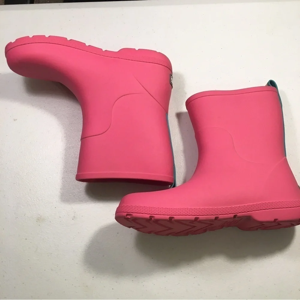 Totes Rain Boots Pink Size 4-5